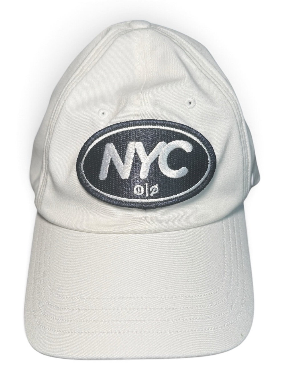 NWOT Lululemon x Peloton NYC White Adjustable Baseball Cap Hat